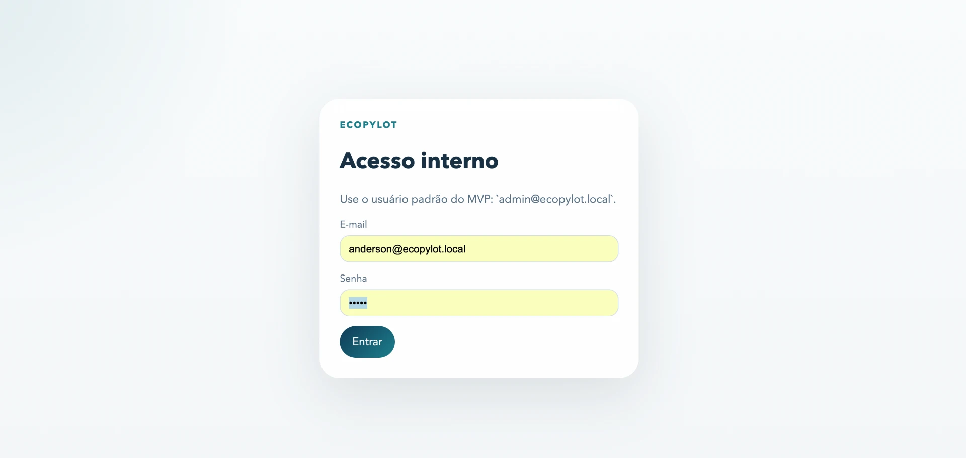 Acesso interno